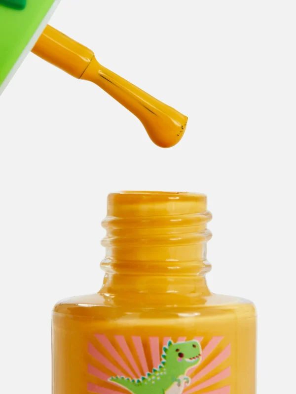 Vernis à Ongles Dino Avec Chaîne En Fausses Perles