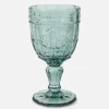 Verre à Vin à Motifs En Relief