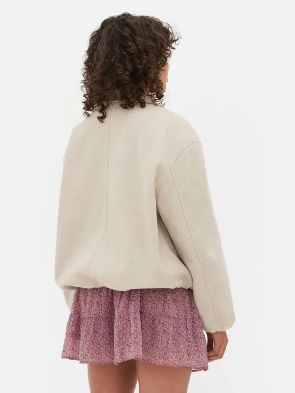 Veste à Ourlet Boule