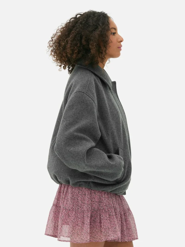 Veste à Ourlet Boule