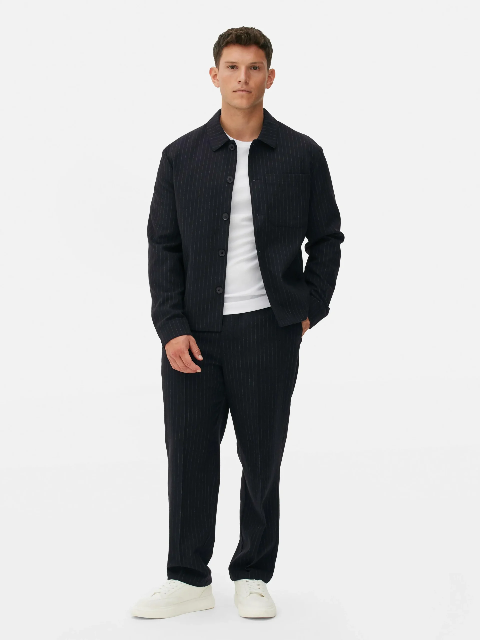 veste_boutonne__rayures_f_1.webp Veste Boutonnée à Rayures Fines Kem