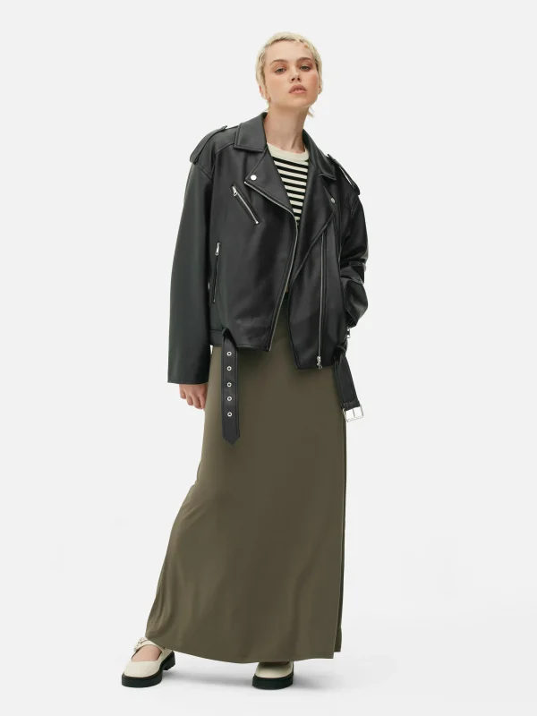 Veste De Motard Texturée