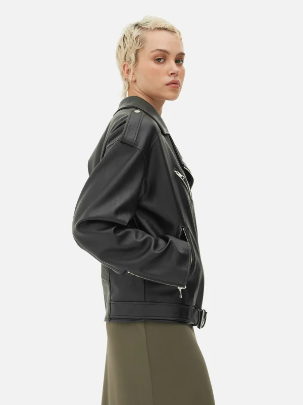 Veste De Motard Texturée