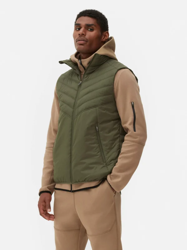 Veste De Sport Matelassée Sans Manches