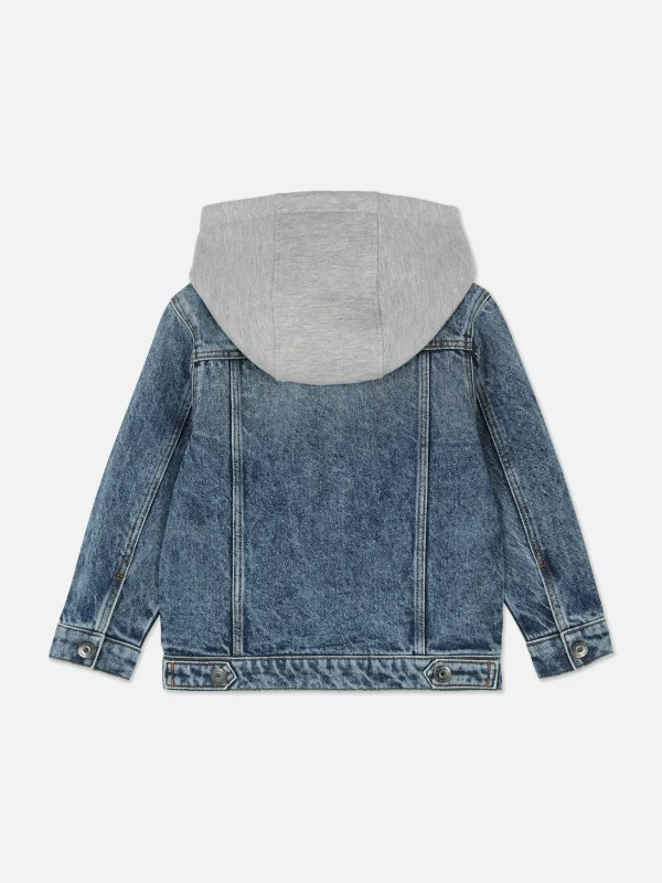 Veste En Jean à Capuche