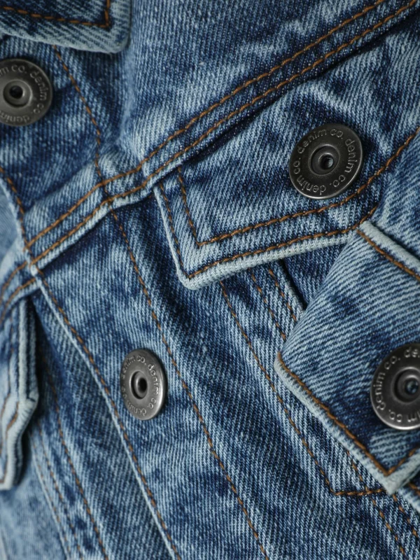 Veste En Jean à Capuche