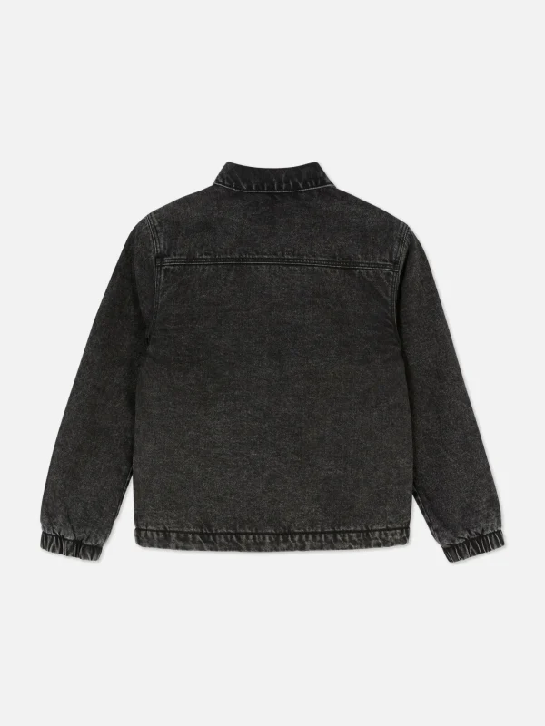 Veste En Jean à Revers