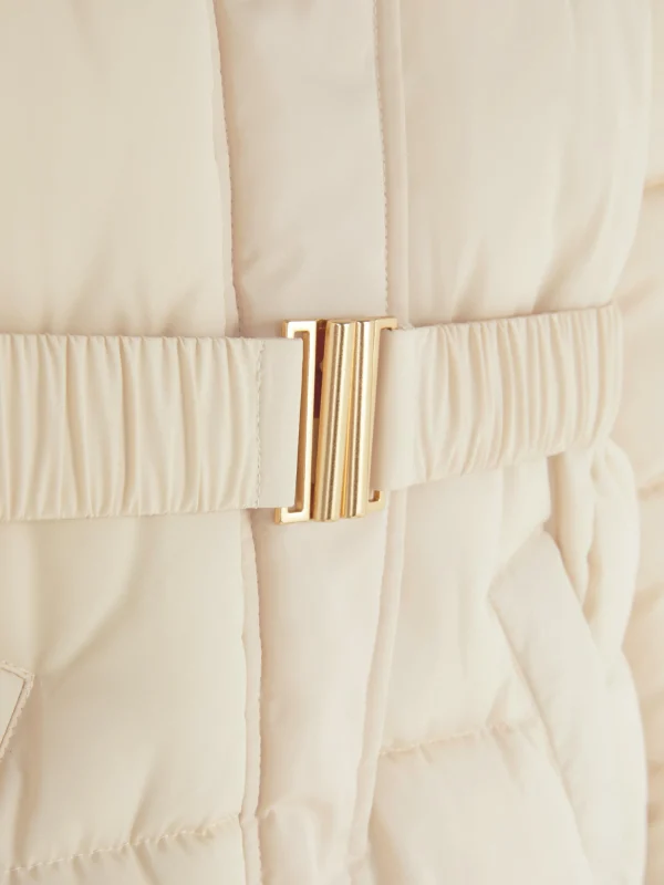 Veste Matelassée à Ceinture