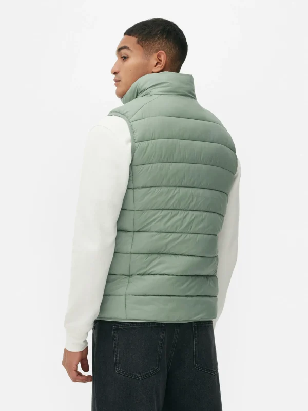 Veste Rembourrée Et Zippée Sans Manches