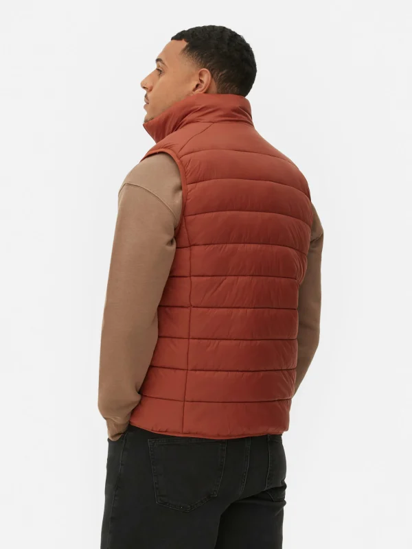 Veste Rembourrée Et Zippée Sans Manches