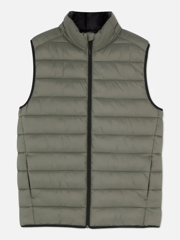 Veste Sans Manche Zippée