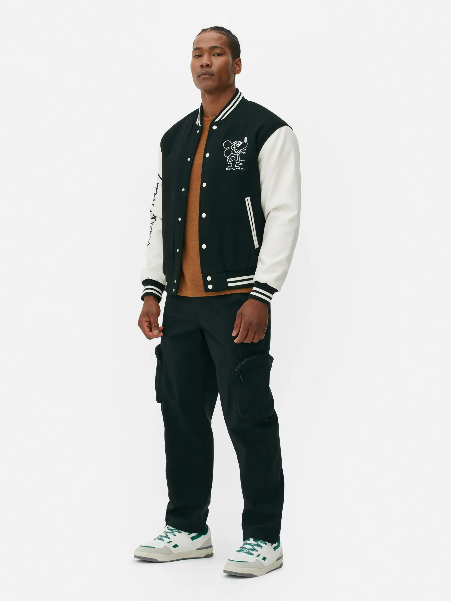 veste_universitaire_disne_2.webp Veste Universitaire Disney Mickey Mouse X Keith Haring