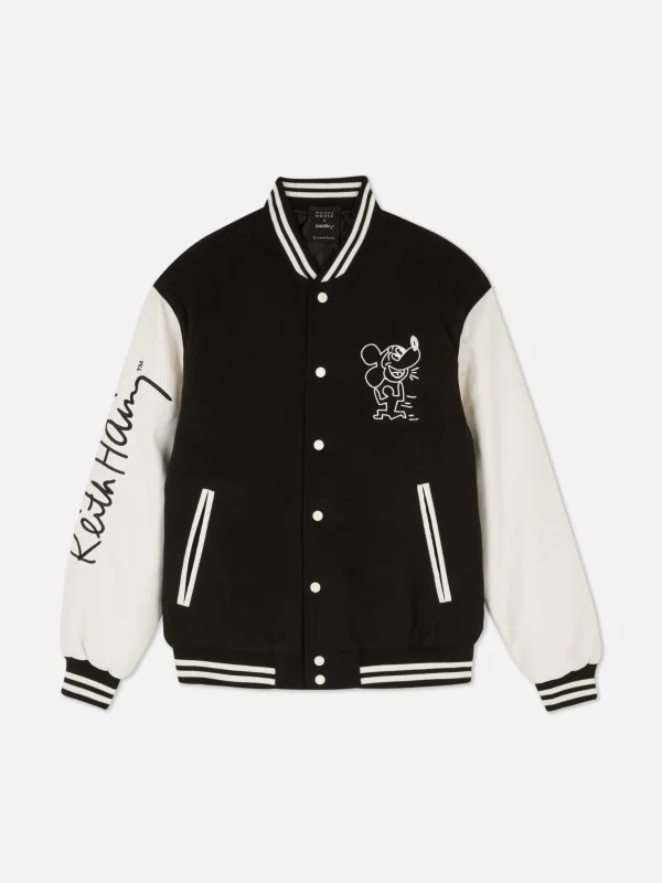 Veste Universitaire Disney Mickey Mouse X Keith Haring