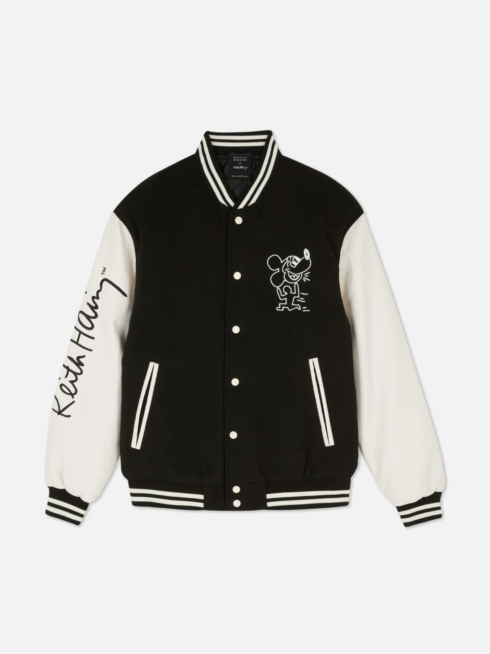 veste_universitaire_disne_5.webp Veste Universitaire Disney Mickey Mouse X Keith Haring