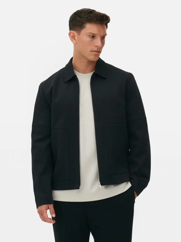 Veste Zippée En Jersey Kem